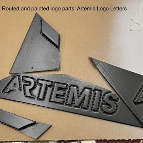 Custom Logo Fabrication - NASA Project